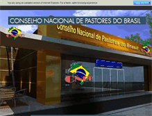 Tablet Screenshot of cnpb.com.br